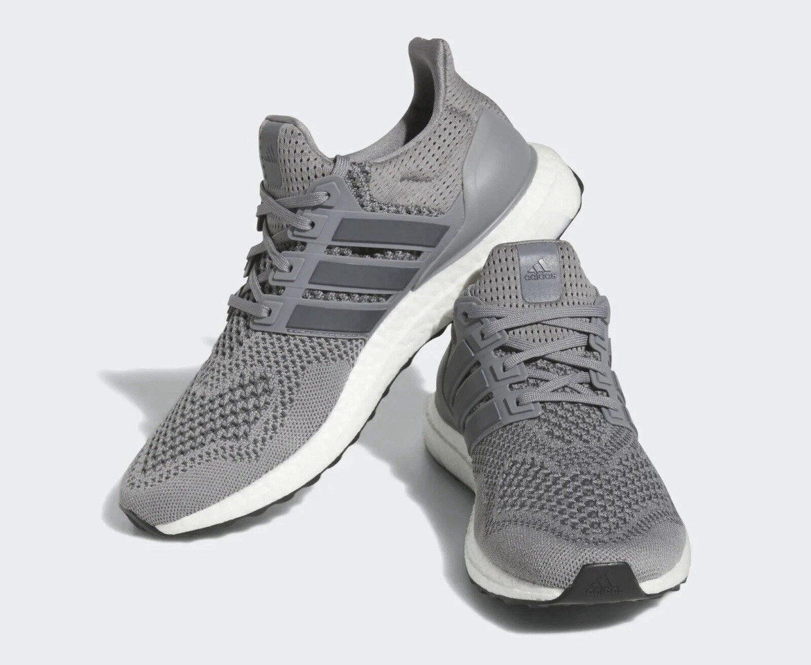 Adidas Ultraboost 1.0 Wolf Grey/White Running Shoes Men’s Sizes HQ4200