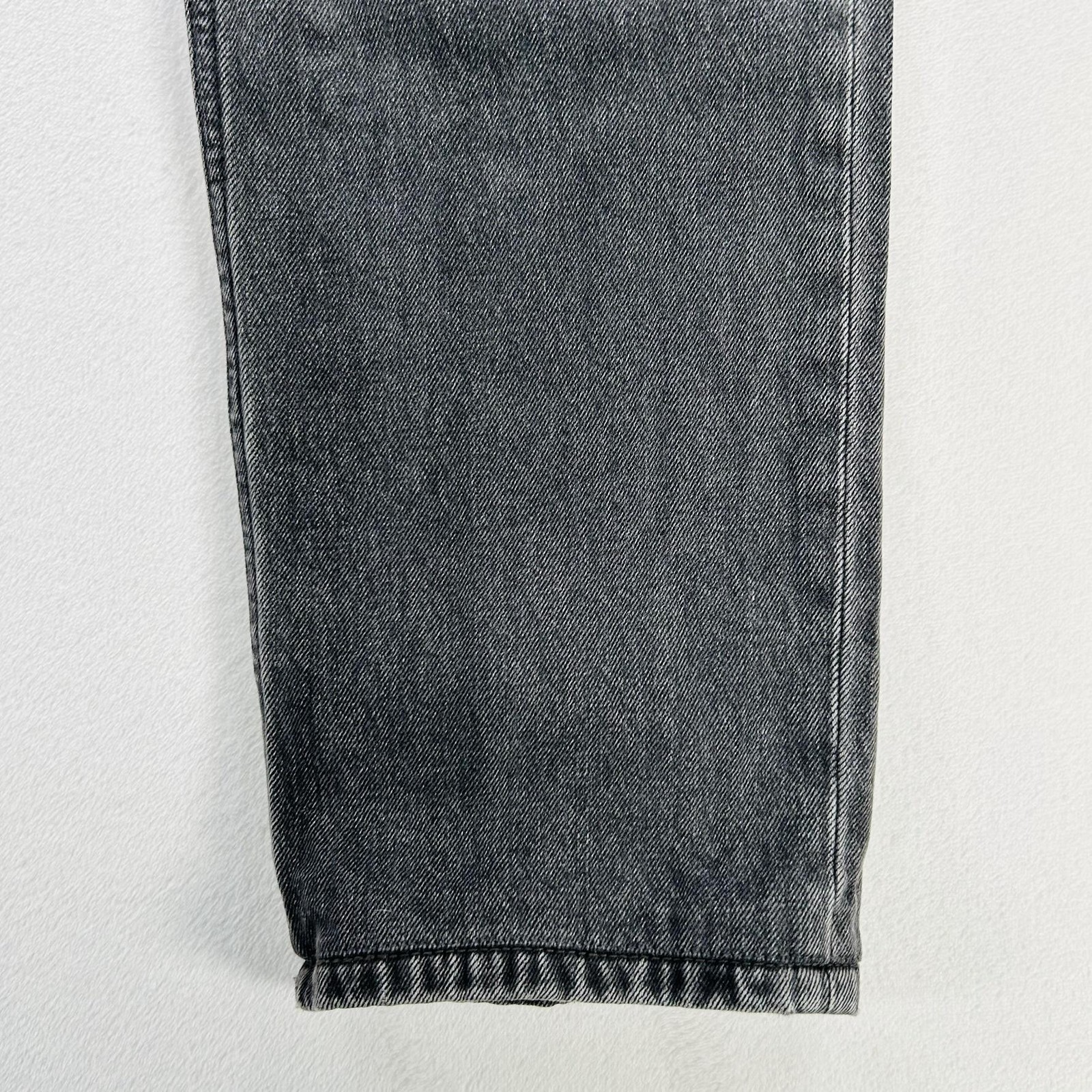 Levi’s Low Pro Straight Jeans Womens 24 Gray Charcoal Wash Denim Pants 5 Pocket