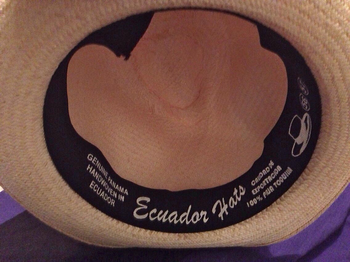 HANDWOVEN 100% GENUINE PANAMA HAT ECUADOR CLASSIC FEDORA TOQUILLA STRAW GIFT BOX