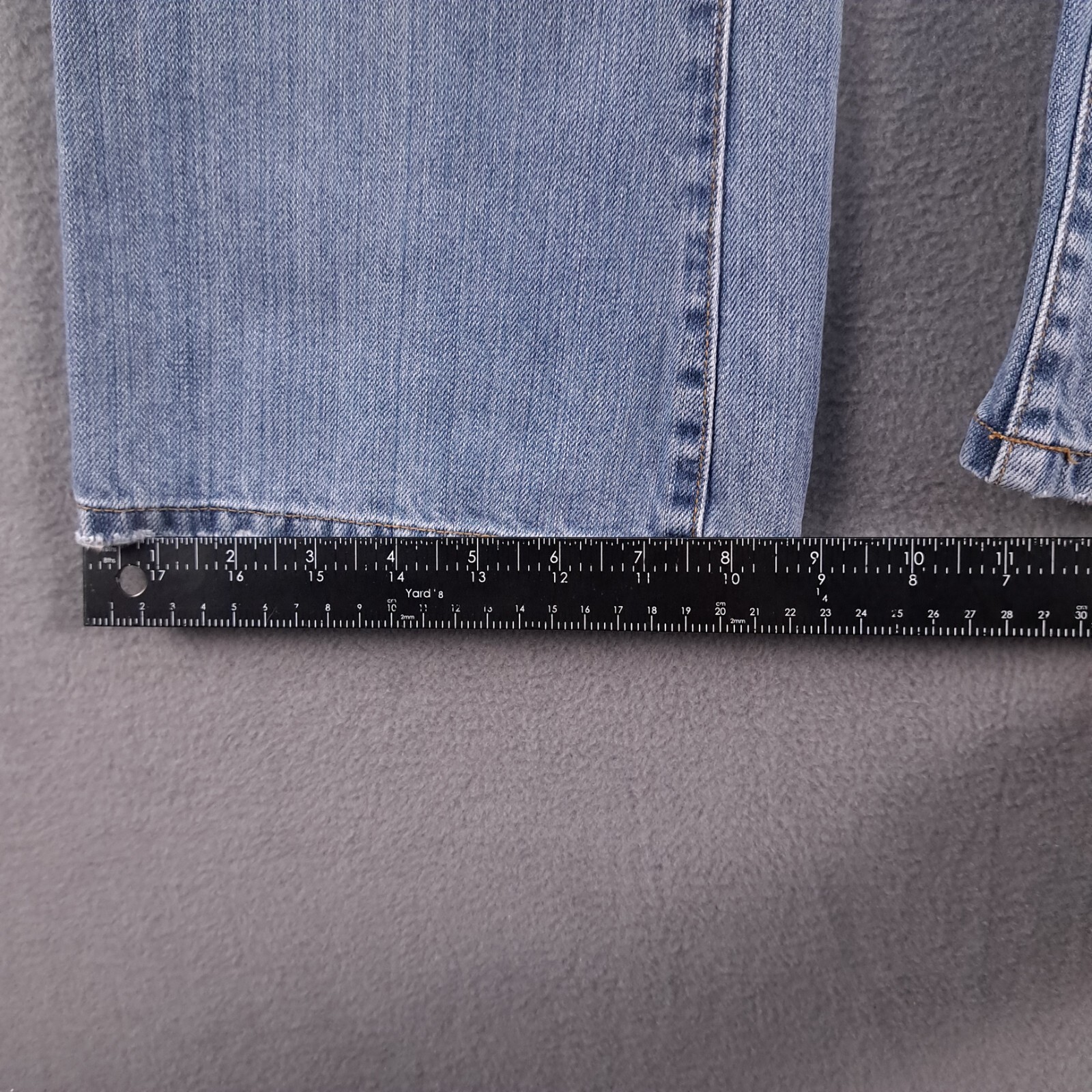 American Eagle Jeans Womens 4 Regular Blue Hipster Skinny Flare Denim Light Wash