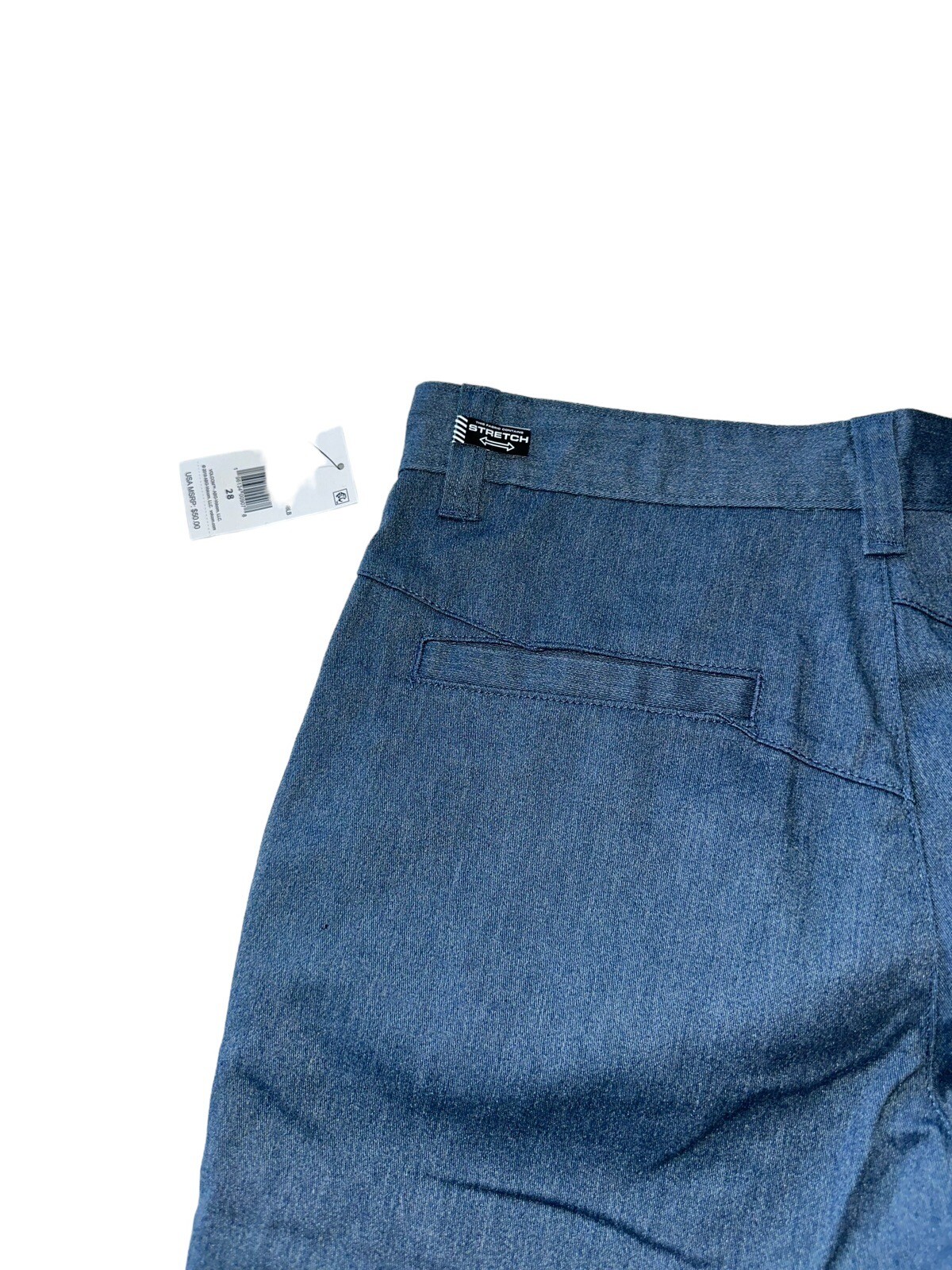 Volcom Vmonty Stretch 22″ Shorts, Men’s Size 28 Blue NEW MSRP $50