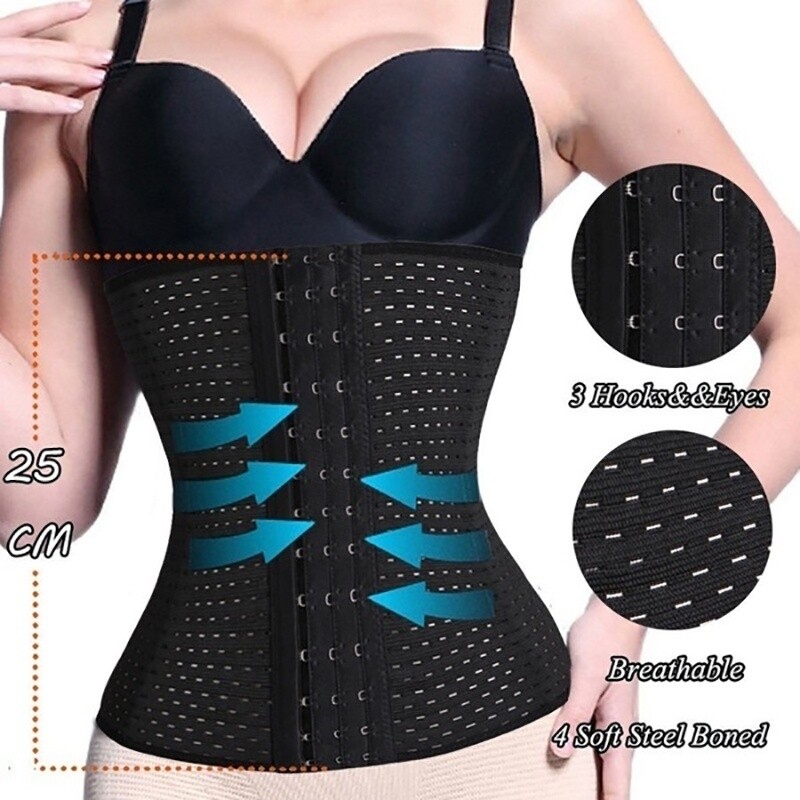Women Body Shaper Postpartum Recovery Band Belly Wrap Shapewear Underbust Corset
