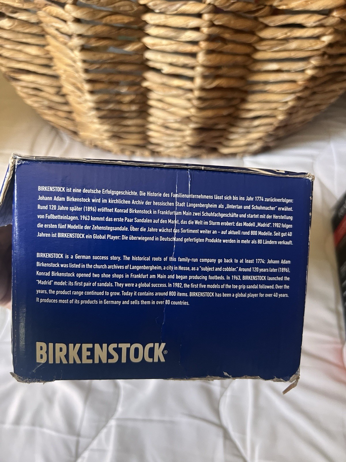 Birkenstock Arizona Soft Footbed Suede Buckle Light Blue Size 37 US Womens 6
