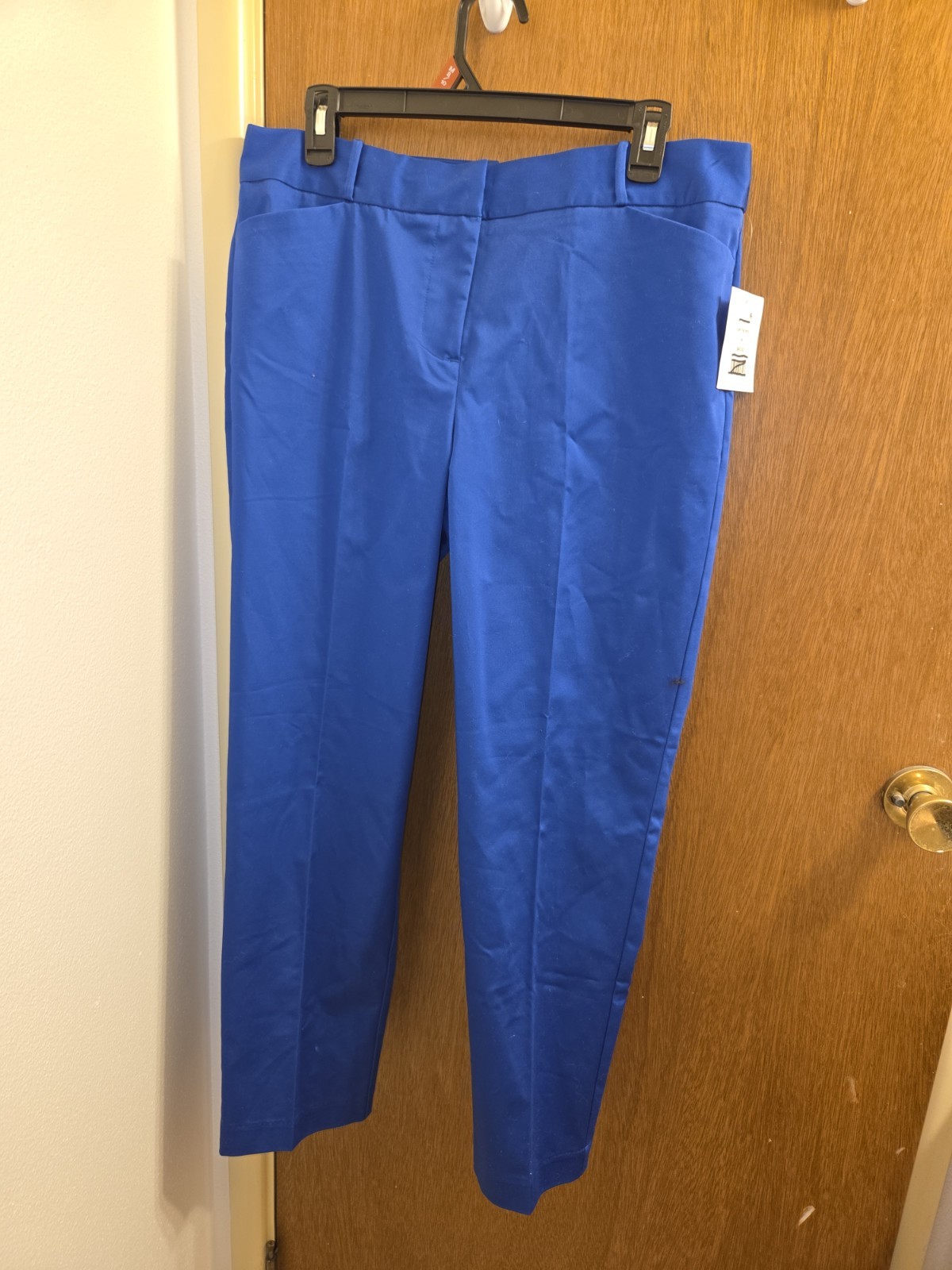 89th + Madison Womens Size 10 Blue Pants Brand New Nwt Indentations