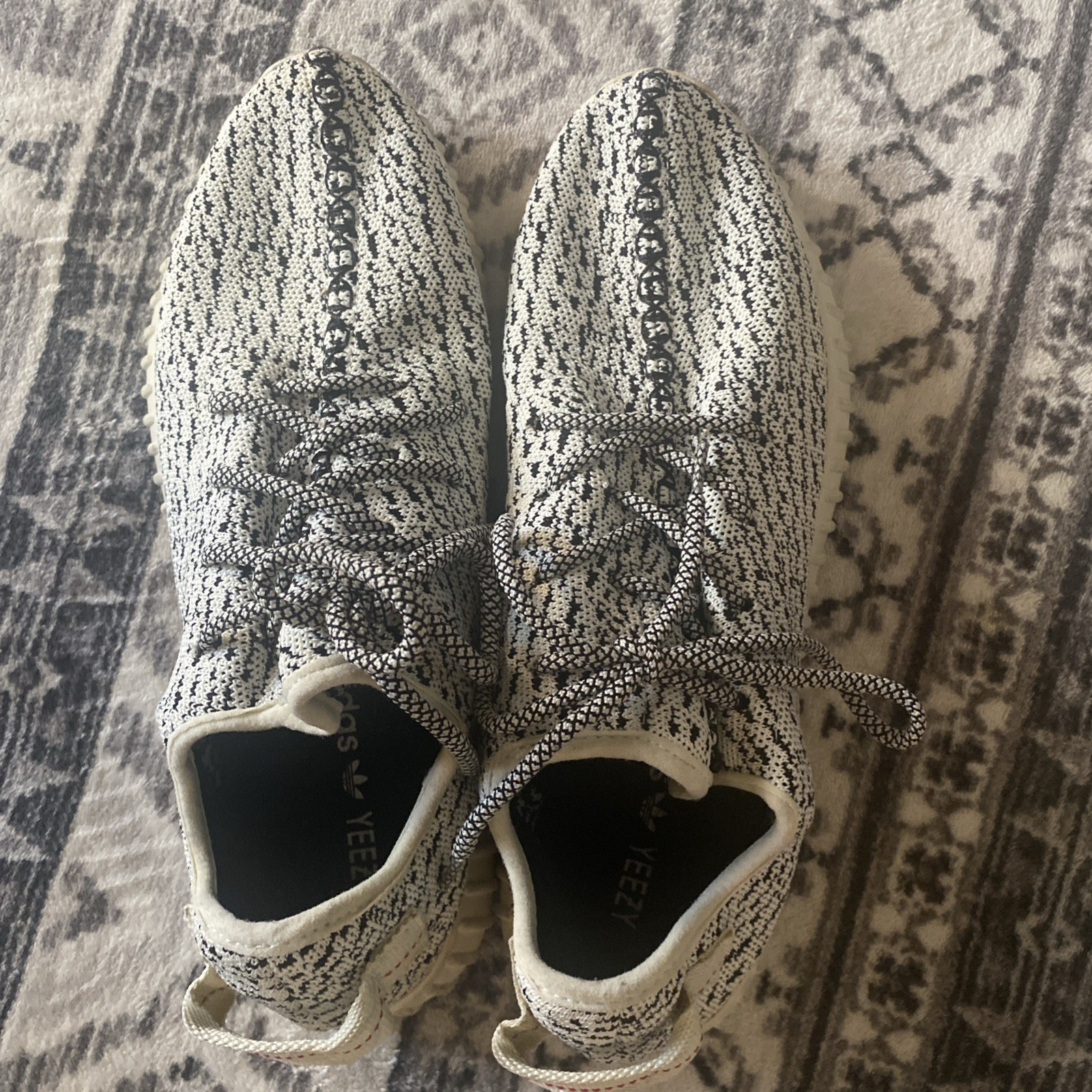 adidas Yeezy Boost 350 Moonrock Gray Primeknit Sneaker AQ2660 2015