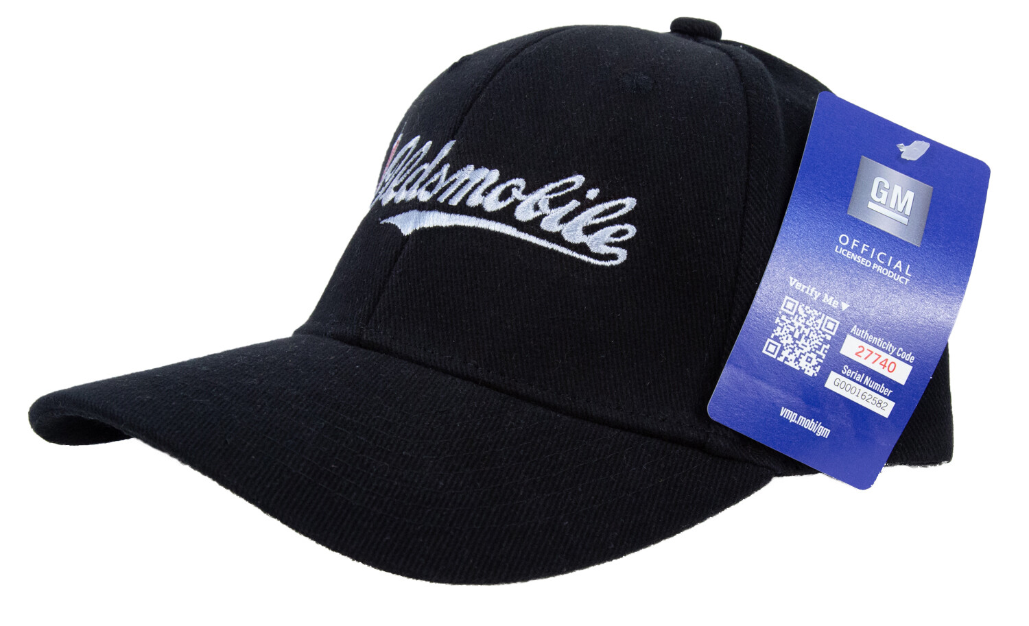 Oldsmobile Hat Embroidered Black Cap