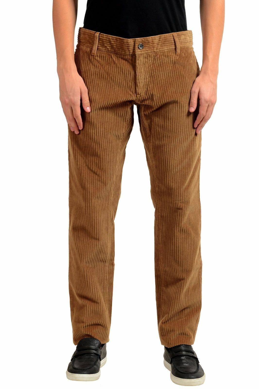 Dolce & Gabbana Men’s Brown Corduroy Casual Pants Size 28 30 32 34 38 40 42
