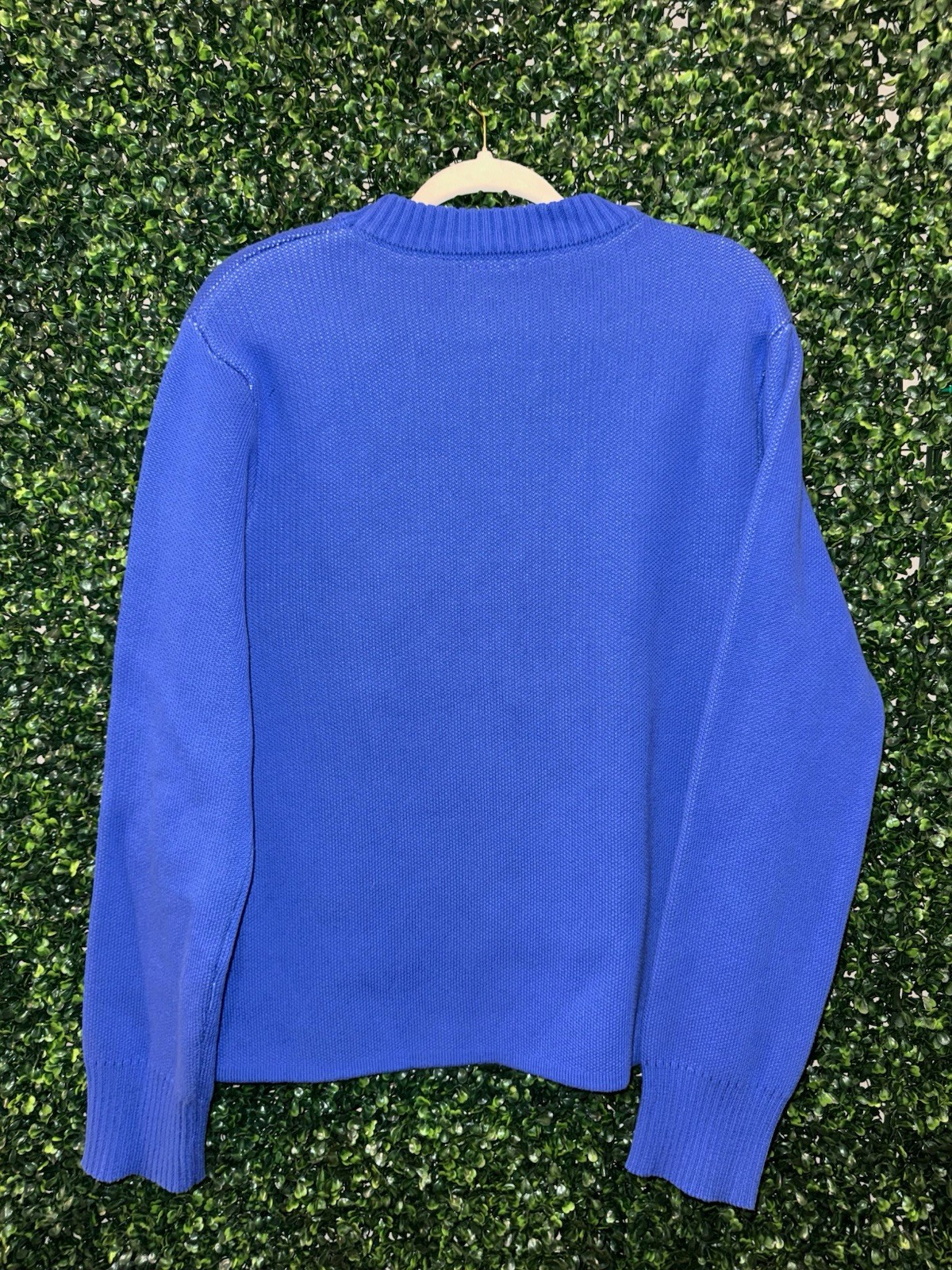 La Fam knit sweater. Style not currently available on brand website or online