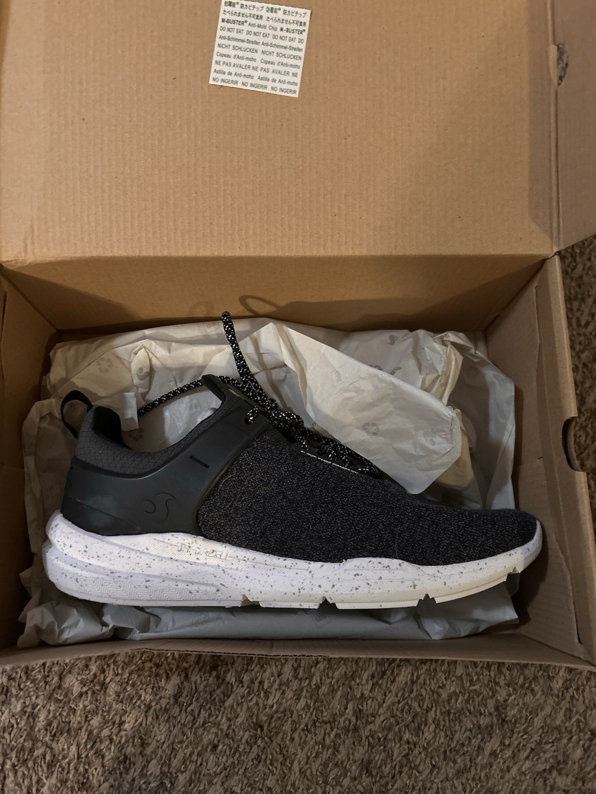 DVS Cinch LT + Grey Static Knit Shoe Men’s Size 10