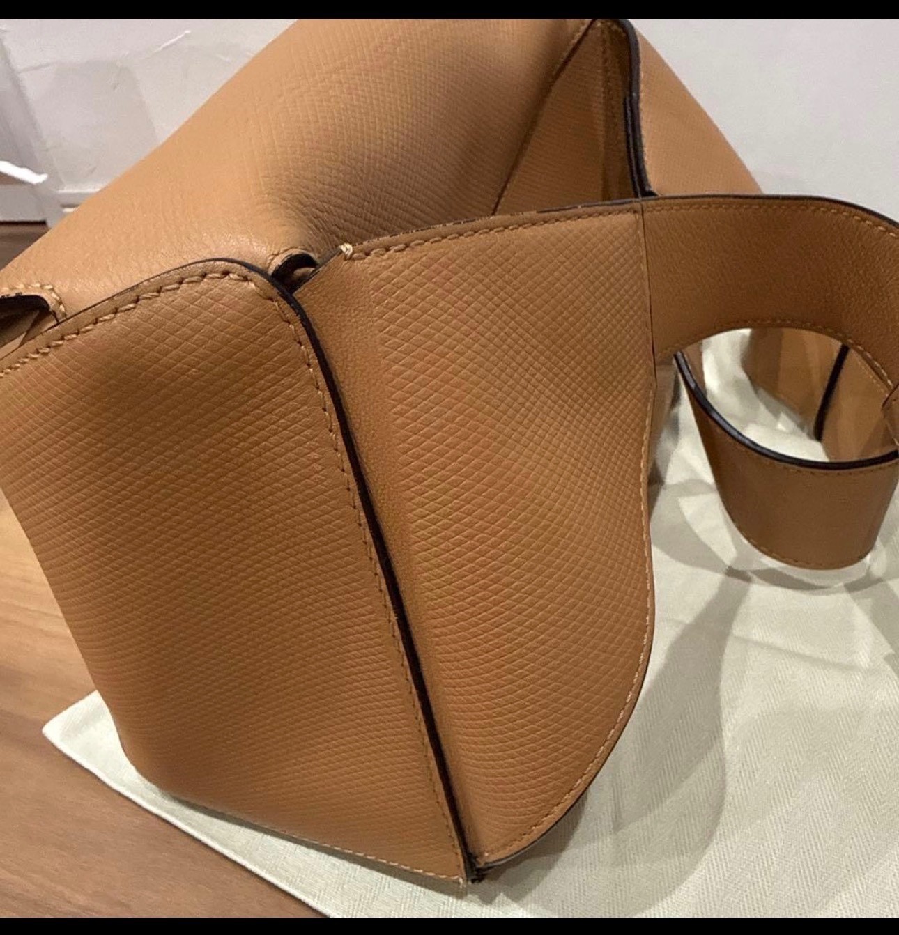 Rare LOEWE Puzzle Bumbag Small Tan Brown Unisex