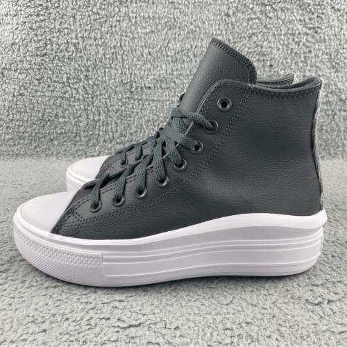 NEW Converse Chuck Taylor All Star Move Hi Iron Grey Platform Women’s 8.5 Grey
