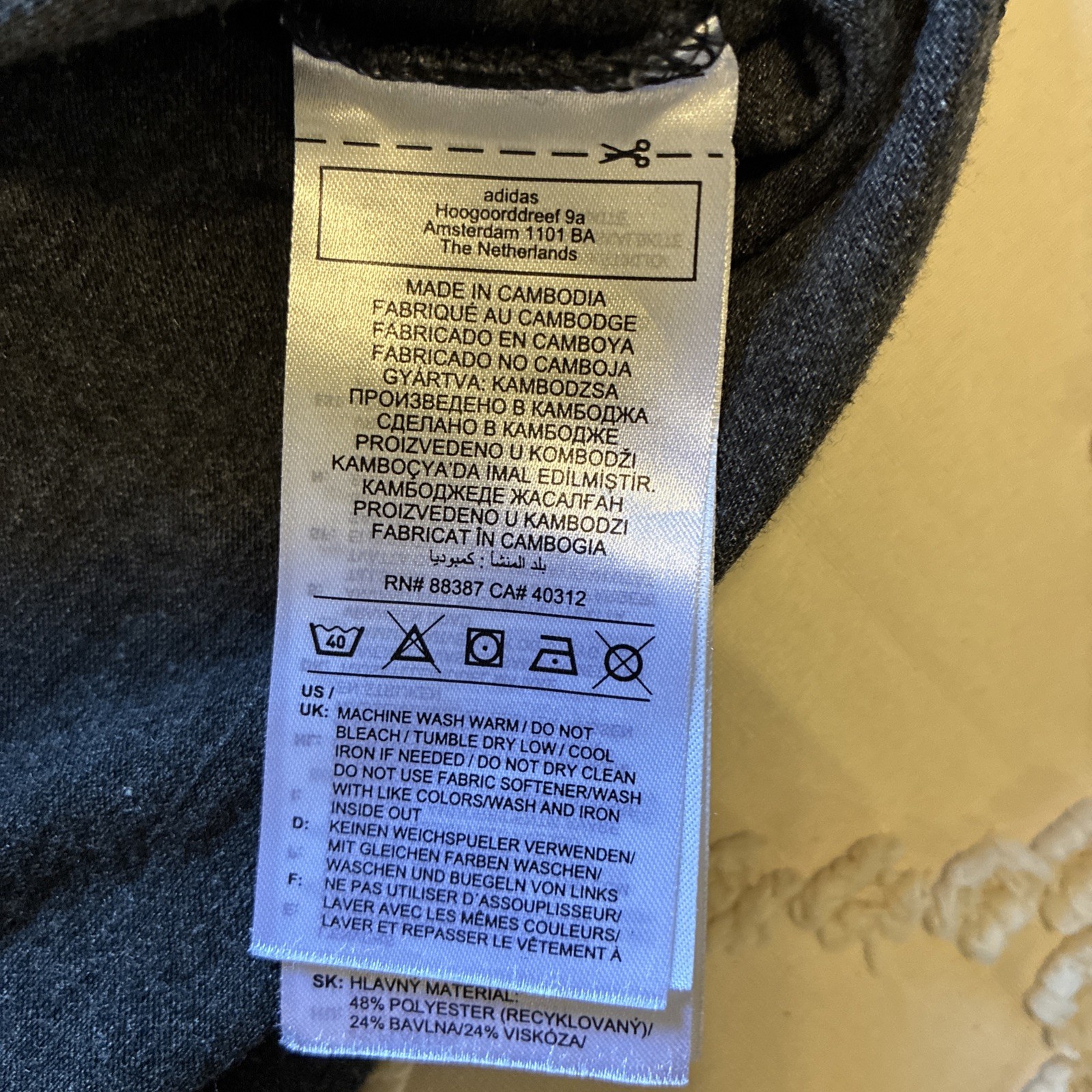 ADIDAS LIGHTWEIGHT TWO BUTTON HOODIE W/DRAWSTRING BOTTOM * XL * GRAY * SALE!