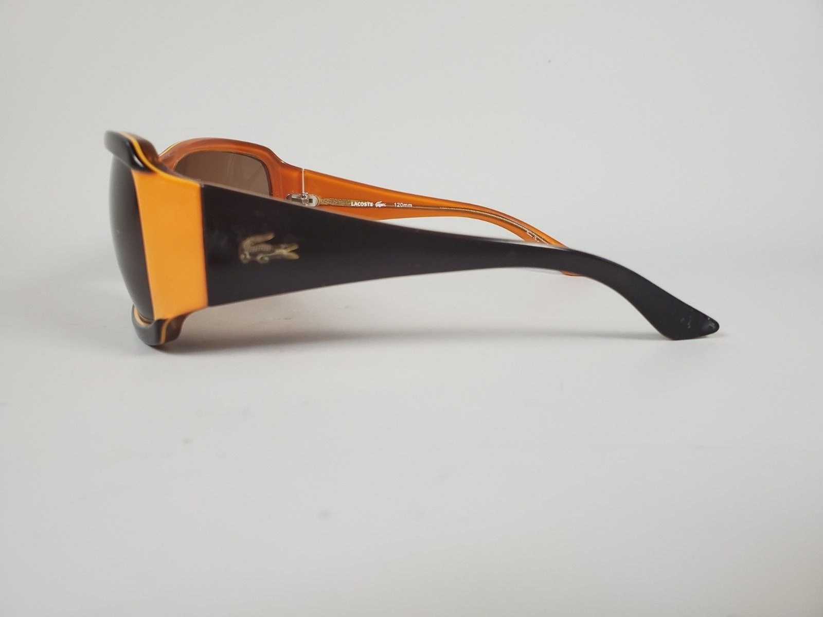 Lacoste Sunglasses Model LA 12602 Black & Orange 120mm