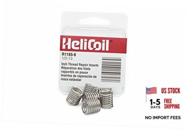 – R1185-8 R11858 1/2-13 Inserts/Pk 6