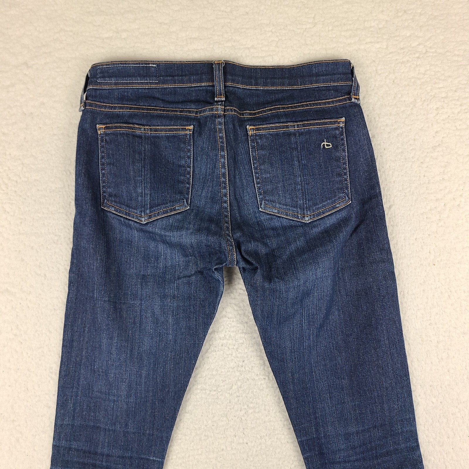 Rag & Bone Jeans Womens 26 Blue Skinny Kingsland Dark Wash Denim
