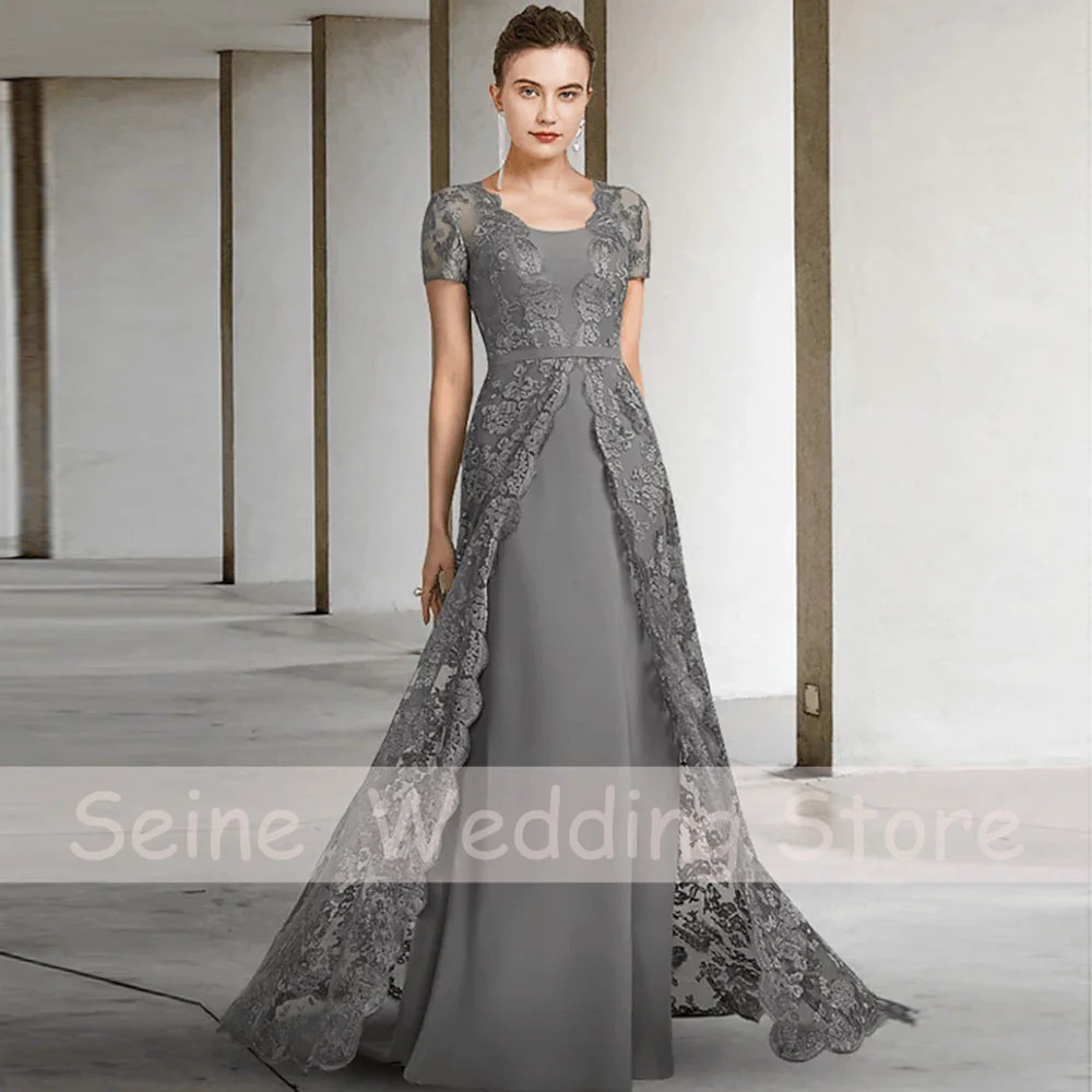 Customized Sexy Mother Of The Bride Dress Illusion Long Mermaid Evening Party