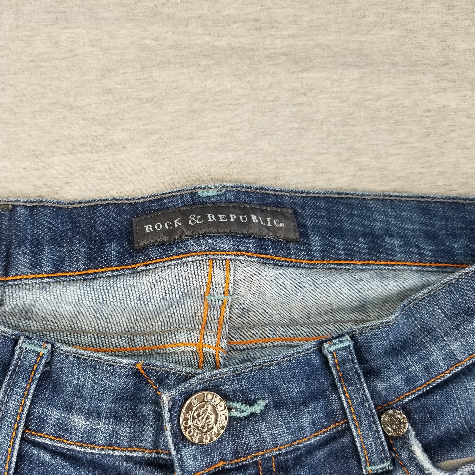 Rock & Republic Jeans Women’s Sz 28 2000s VTG 98%Cotton MedWash Normcore Cute