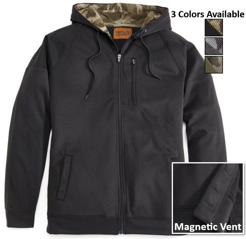 Venado Premium Performance Full Zip Relax Fit Conceal Hoodie