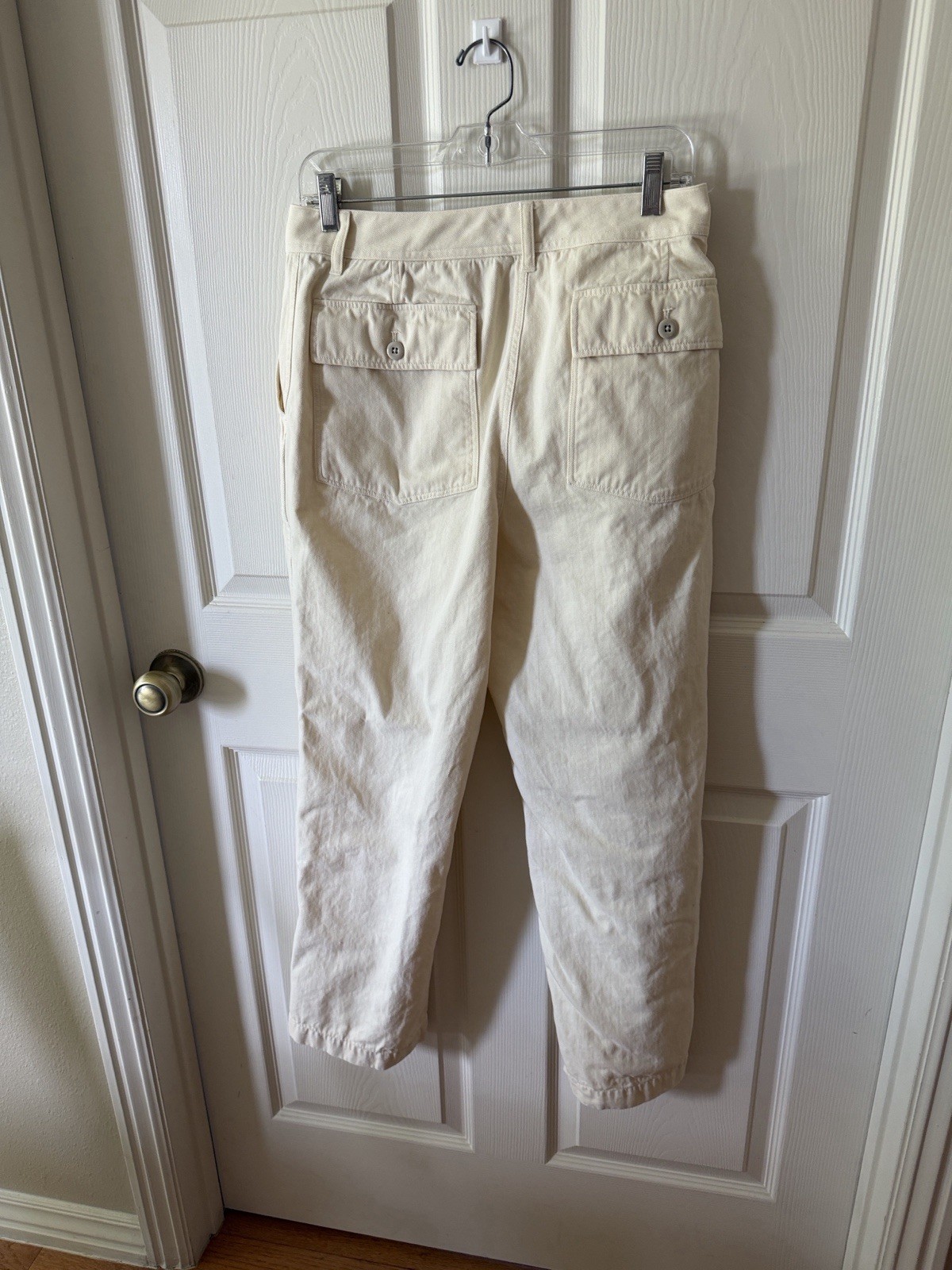 Todd Snyder Cream Cargo Pants Sz 30/30. Box33