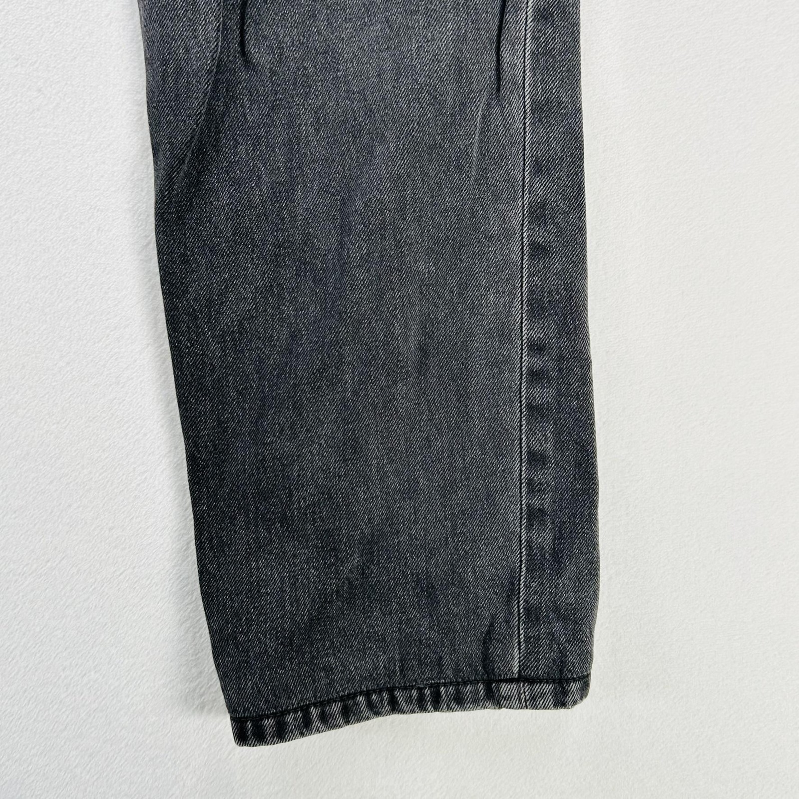 Levi’s Low Pro Straight Jeans Womens 24 Gray Charcoal Wash Denim Pants 5 Pocket