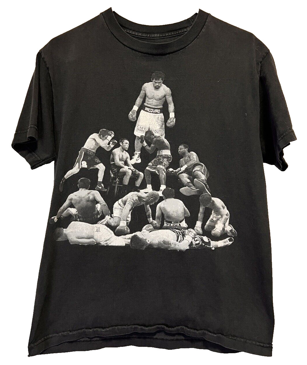Manny Pacquiao Adult Black T-shirt Size Medium “Its Nothing Personal” Boxing