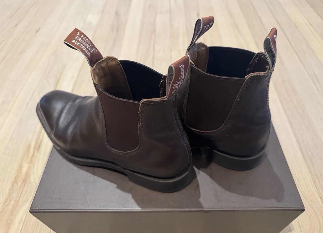 R.M. Williams Craftsman Boots – Chestnut Yearling, AU/UK 8, EU 42, US 9 Mens