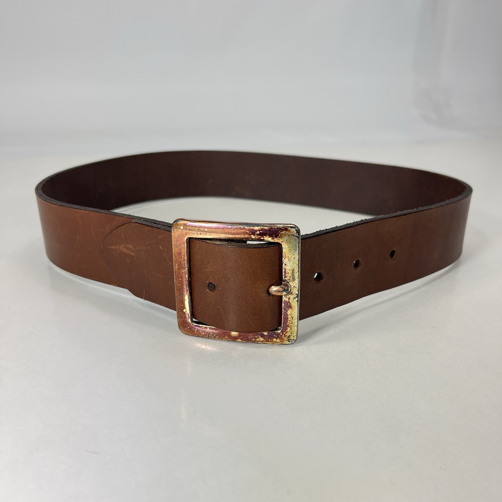 Ann Taylor Wide Brown Leather Belt – Women’s Size 26