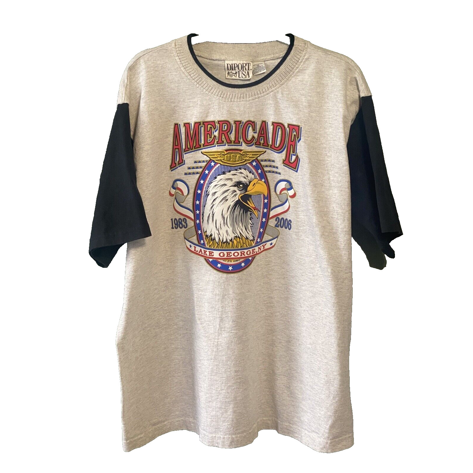 Americade Shirt Mens Size XL Motorcycle Bike Week Vintage 1983 2006 Cotton Tee