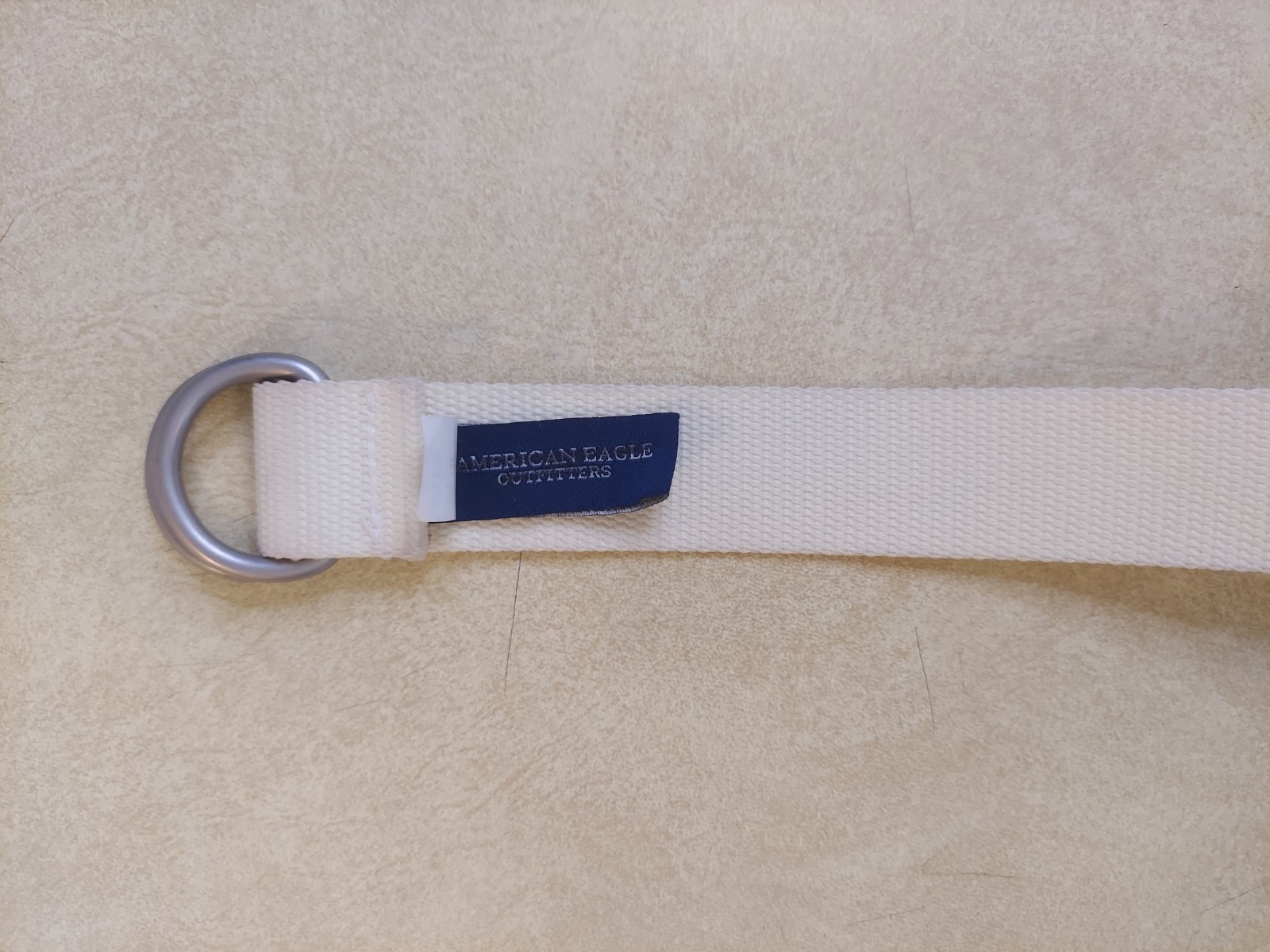 American Eagle Outfitters Canvas Nylon Belt AEO D-Ring Up To 30″