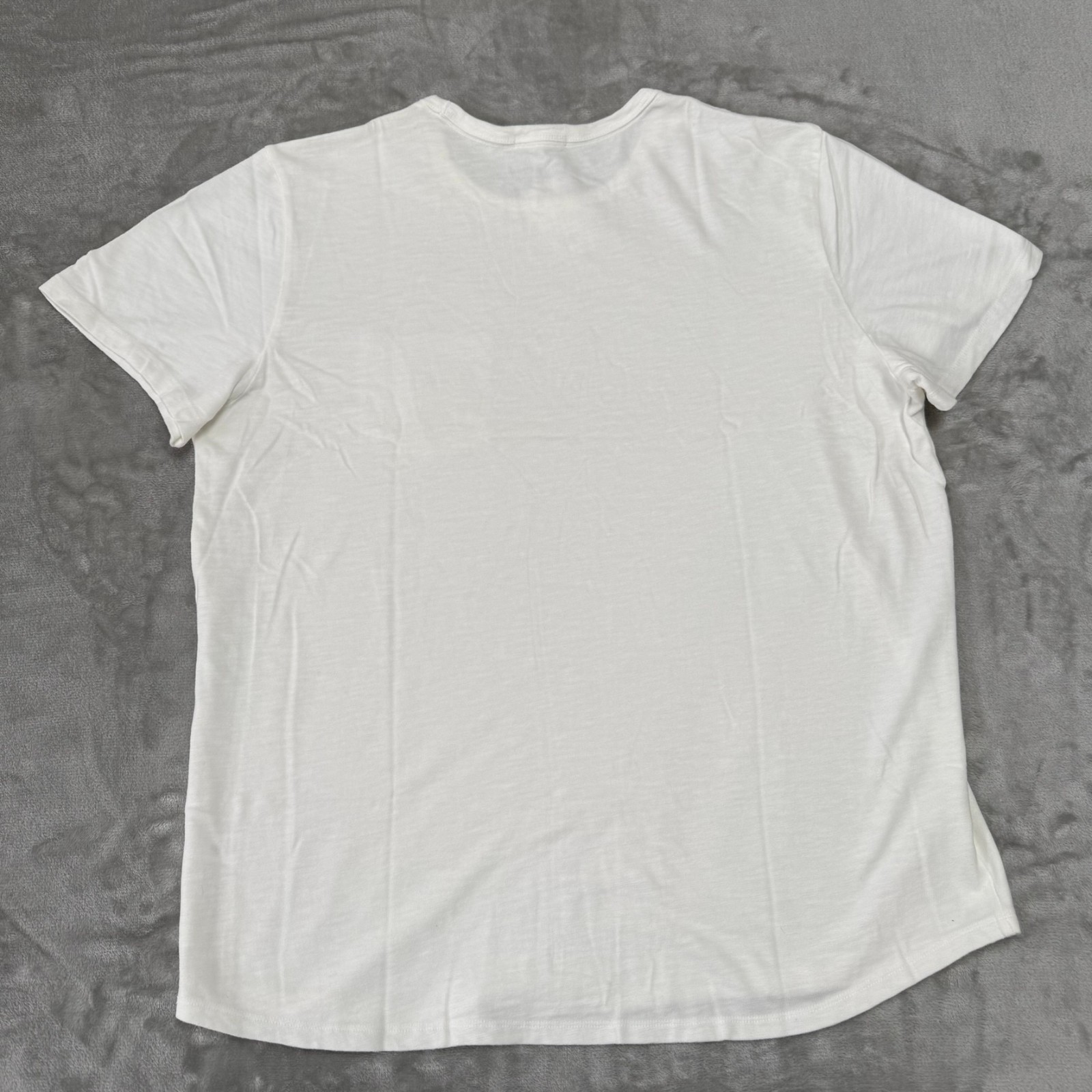 Marine Layer Heavy Slub Pocket Tee T-Shirt Mens XL Antique Cream Soft New NWT