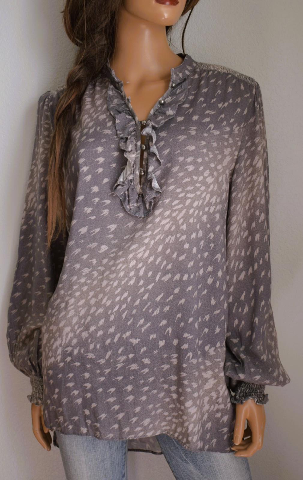 NWT DOUBLE D RANCH Winter Axis Blouse Size Medium