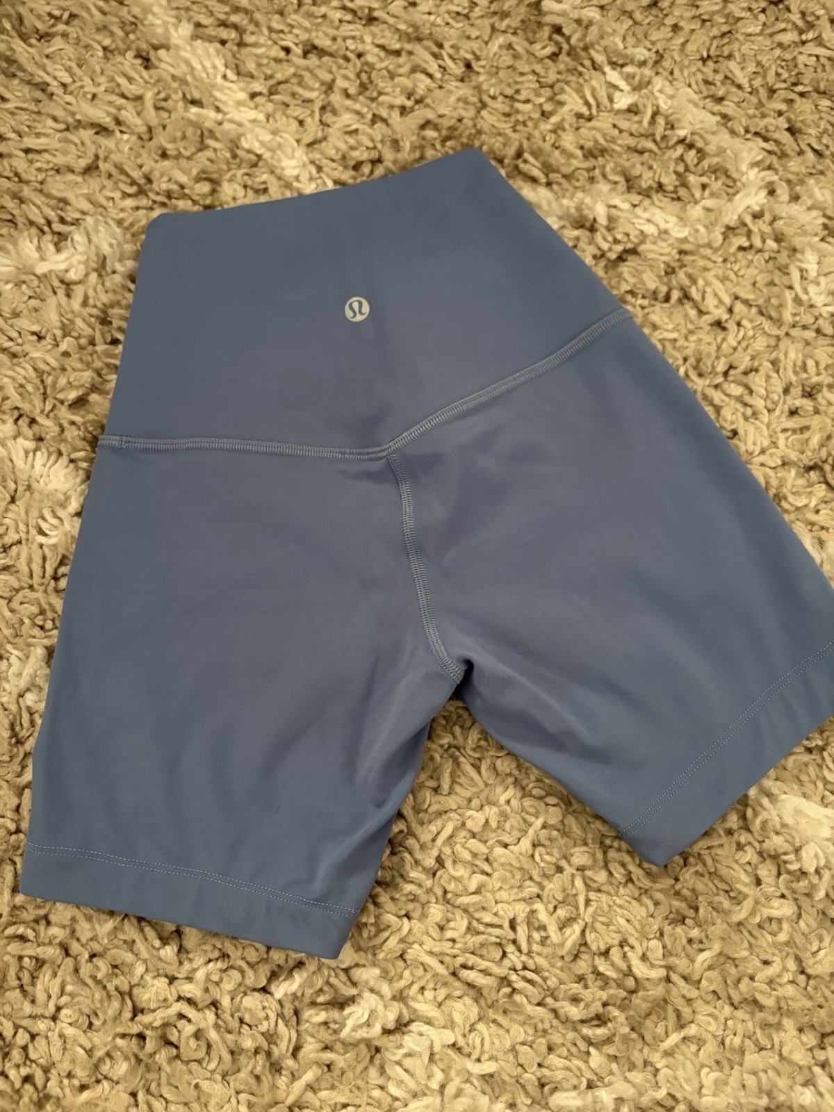 Lululemon Women’s Align Biker Shorts 4” blue
