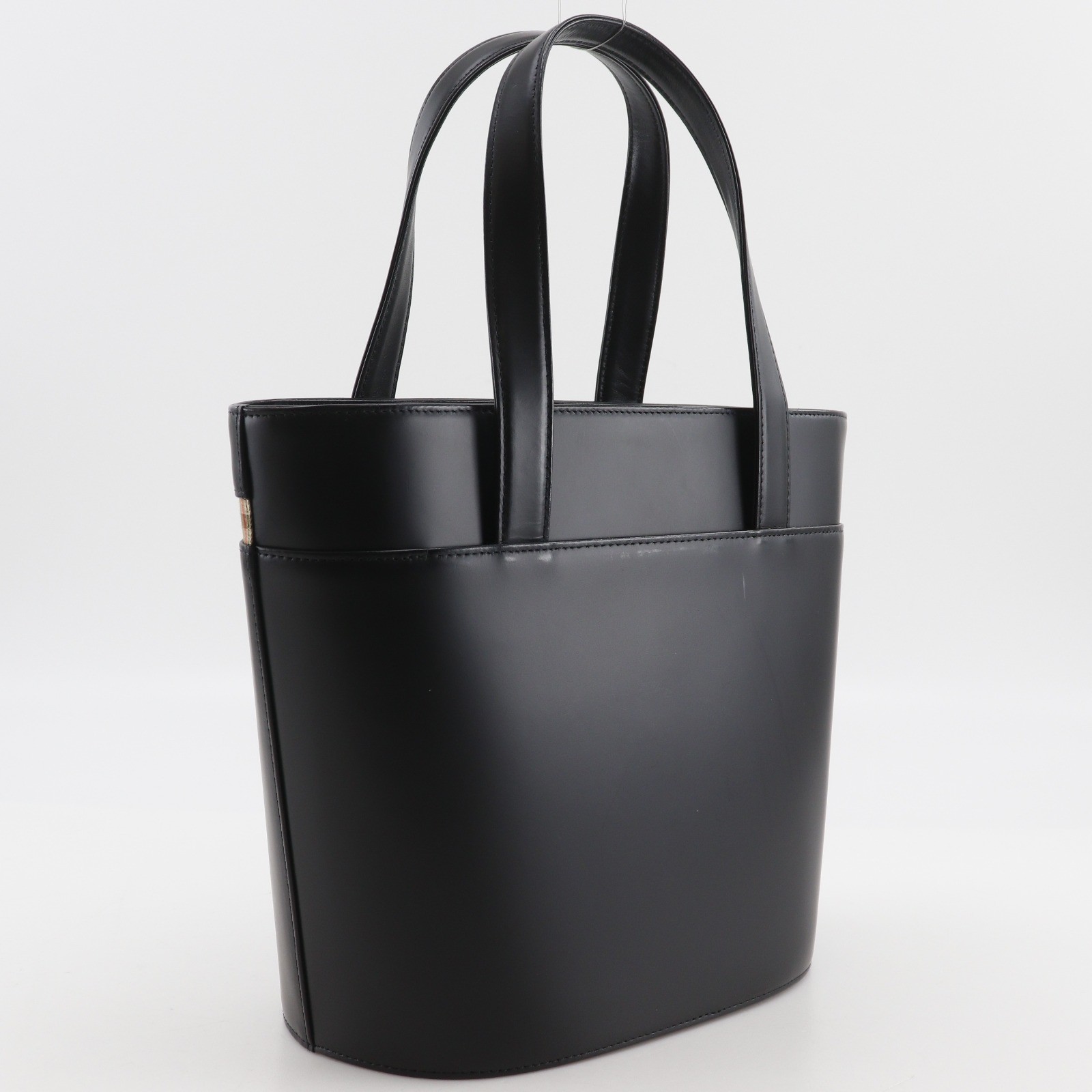 BURBERRY Nova Check Handbag black leather Women