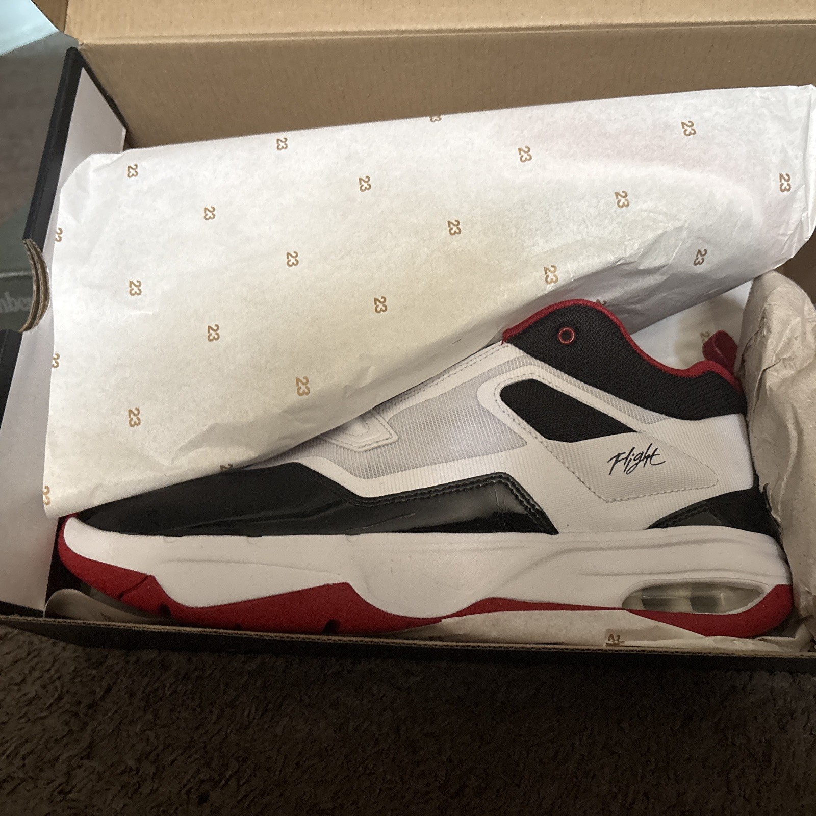 Nike Men’s Air Jordan Stay Loyal 3 Black/White/Red FB1396-101 SIZE 11 new in box