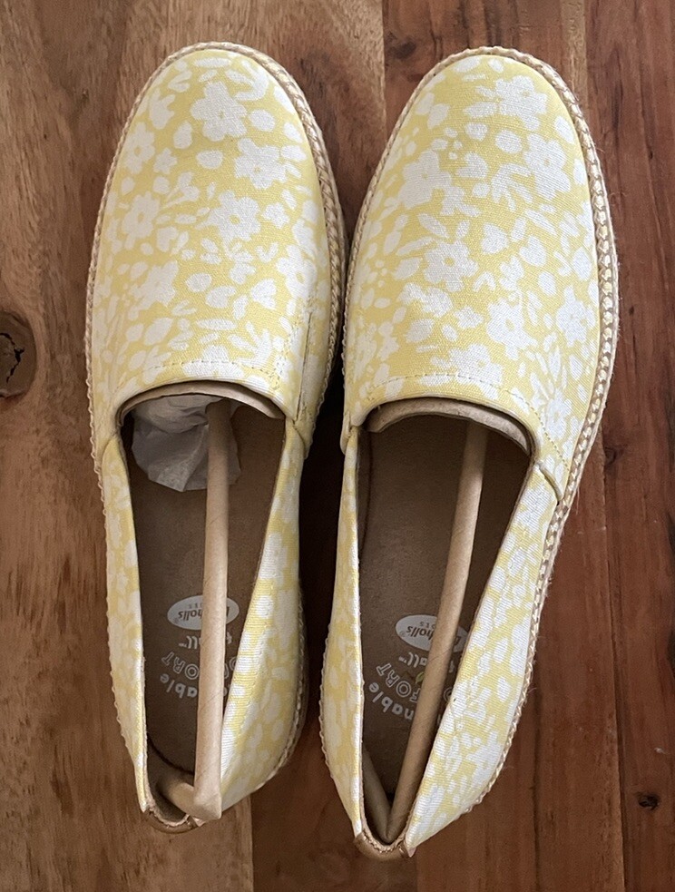 Dr. Scholl’s Shoes Sunray Women’s Slip On, Size 6 B(M) US, Color Lemon-Yellow
