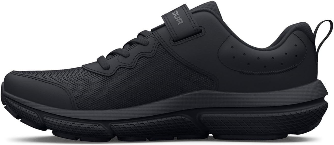 Under Armour Boys’ Pre School Assert 10 Alternate Closure, Black/Black 11K