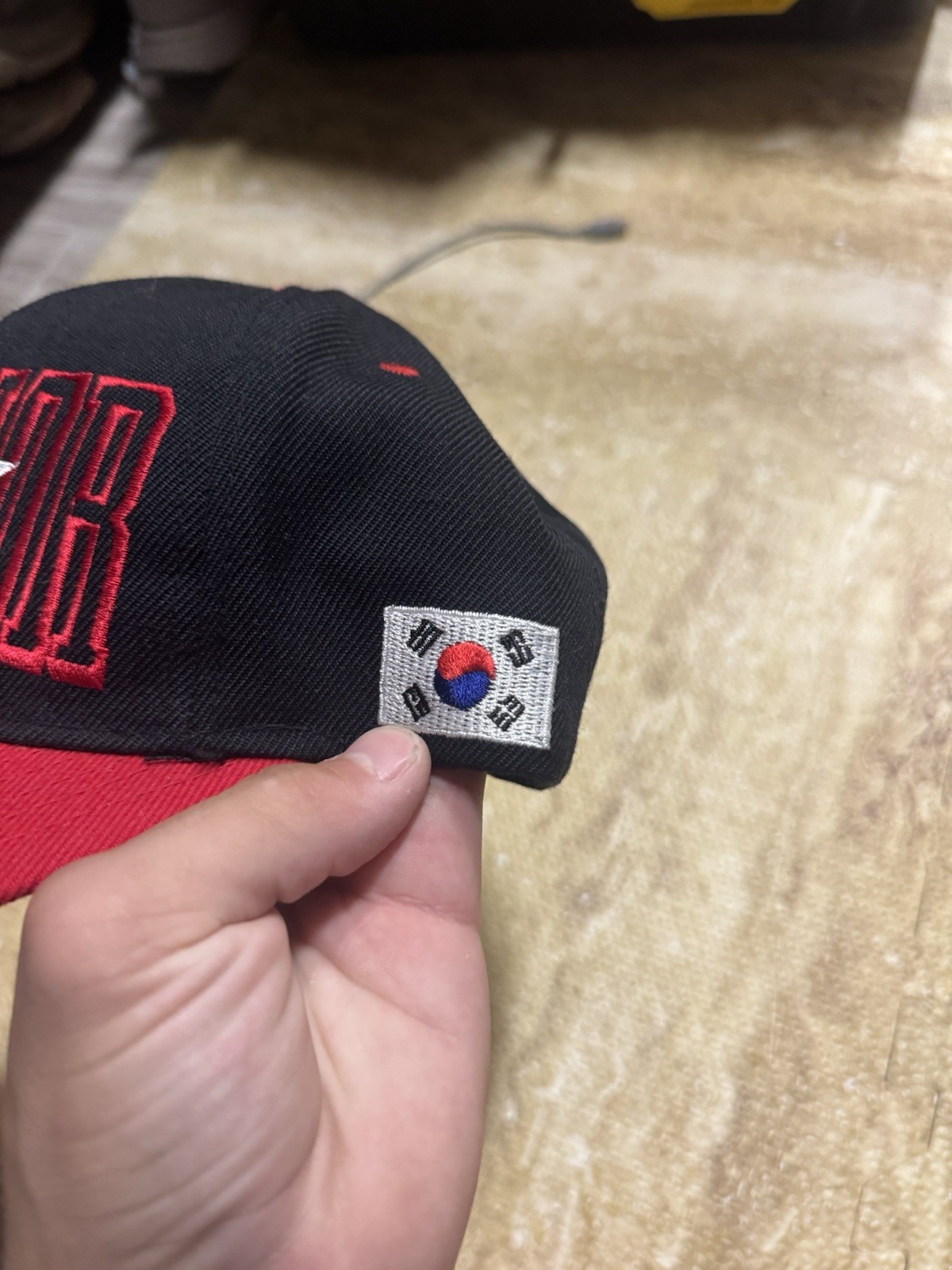 Vintage Korean War Warrior Hat Snapback-up Big Mommy Second To None Veteran