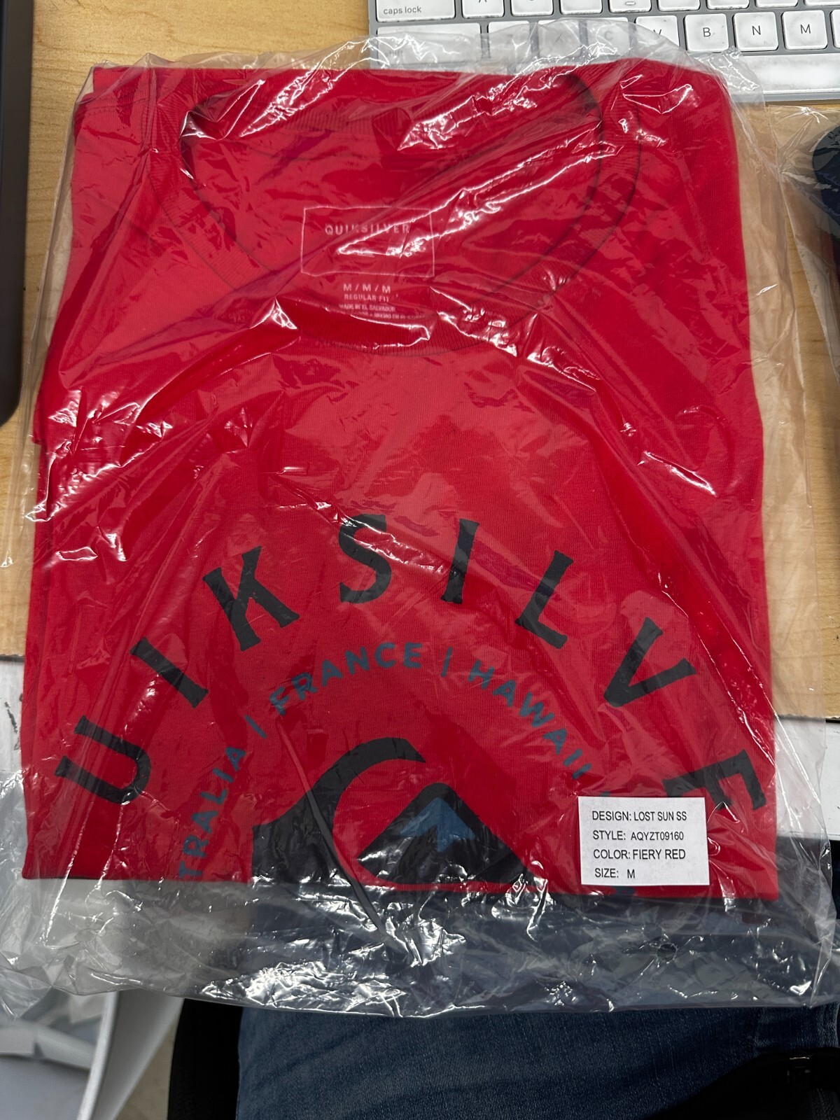 QUIKSILVER MENS LOST SUN T SHIRT