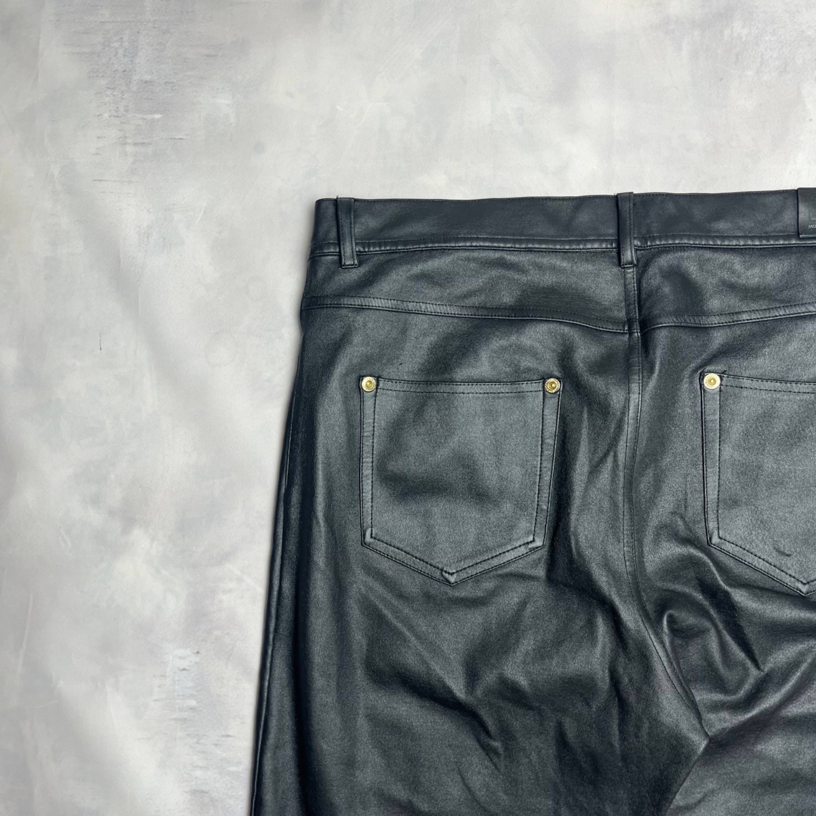 Barbour International Women’s Black Coated Skinny Trousers Jeans Size UK 10 W28