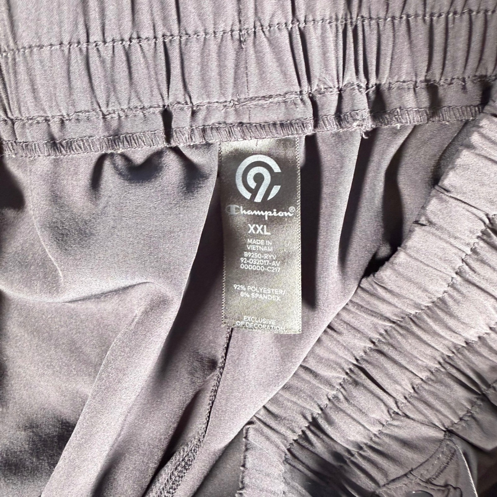 Champion C9 Womens XXL Gray Athletic Capri Pants Drawstring Wide Leg Crop B9250