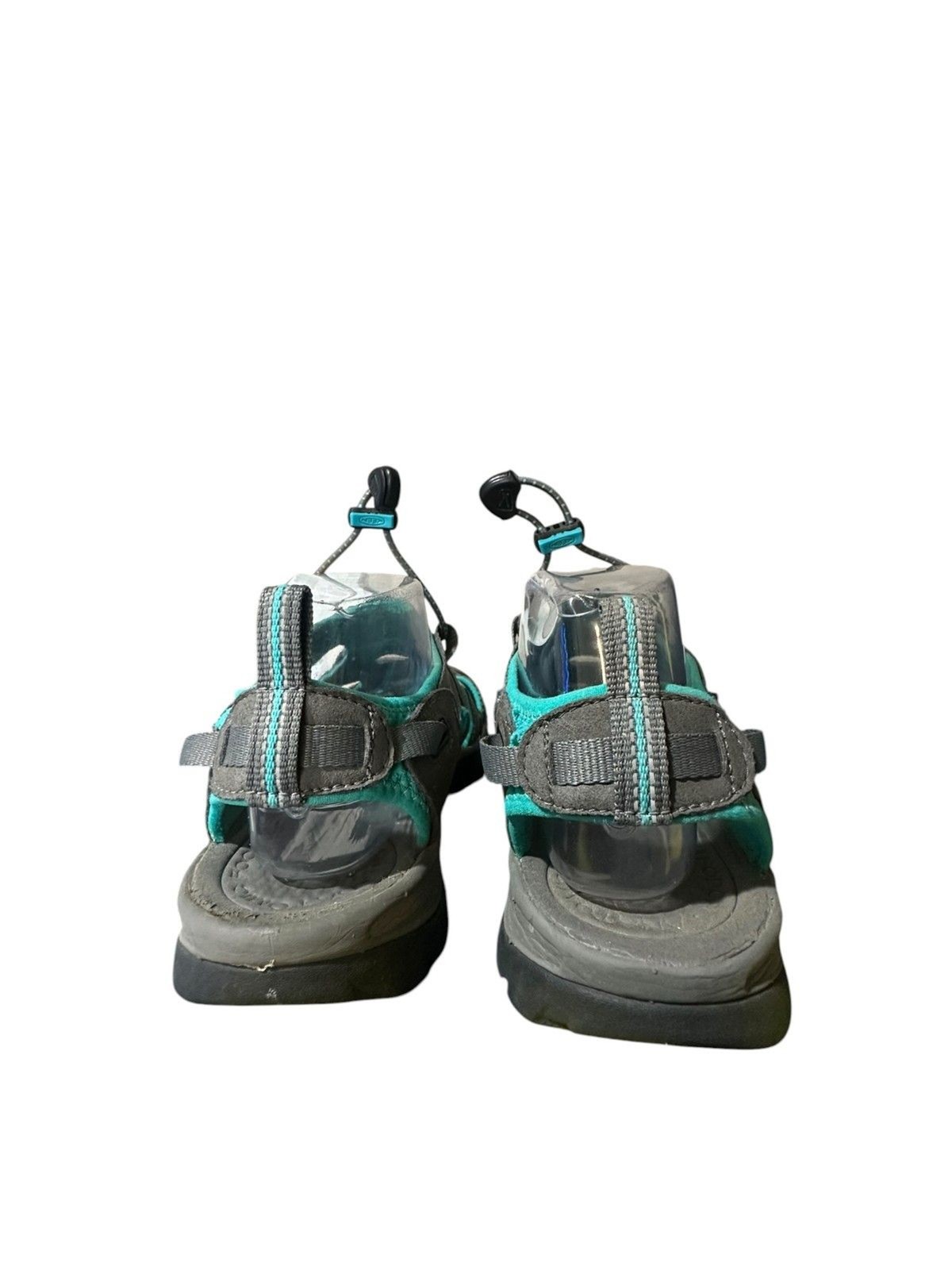 KEEN Whisper Womens Size 8 Dark Shadow Aqua Blue/ Gray Athletic Hiking Sandals