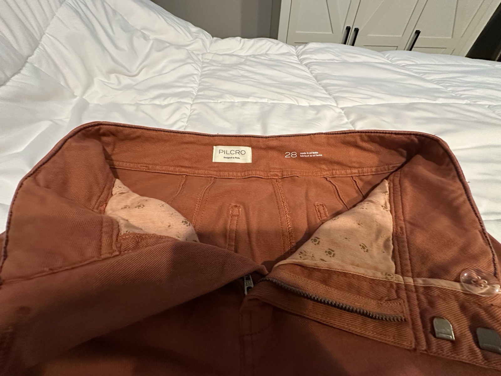 Anthropologie Pilcro Women’s Terracotta Pants
