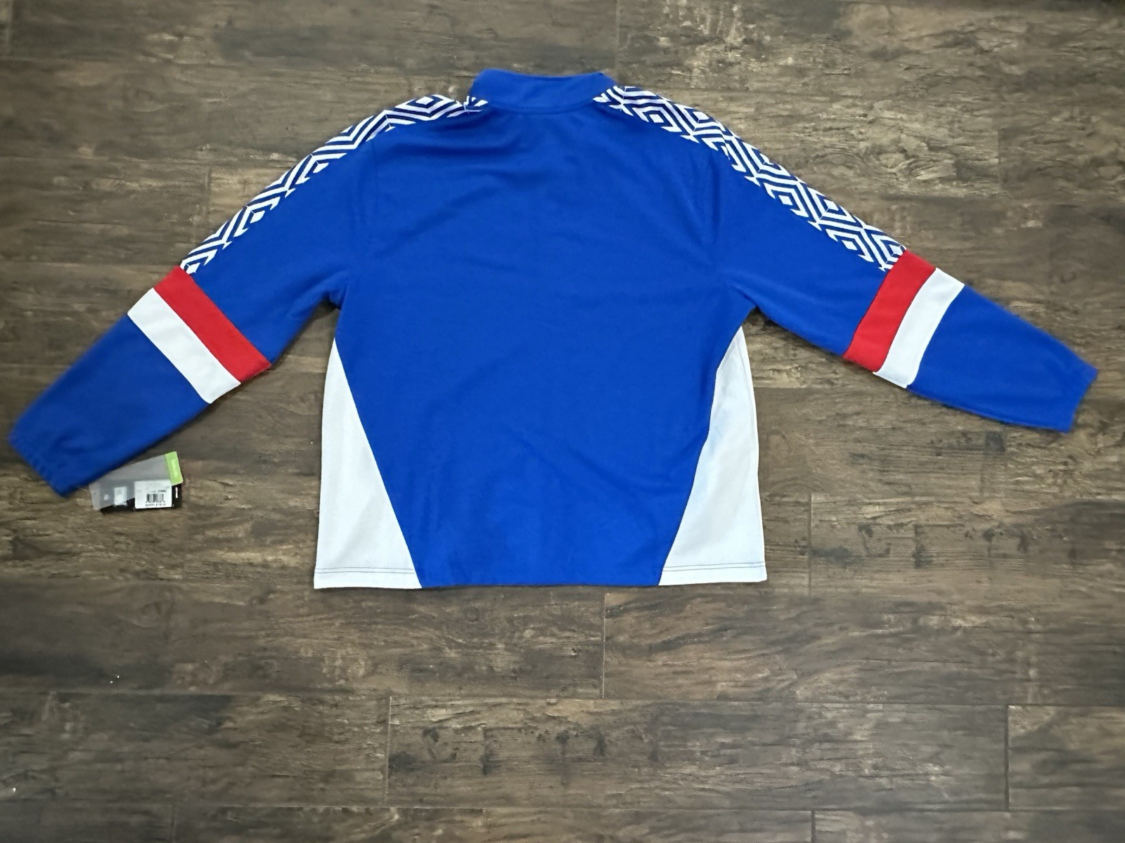Umbro Premier Soccer Training Jacket Men’s XL Royal Blue Full Zip $100 NWT