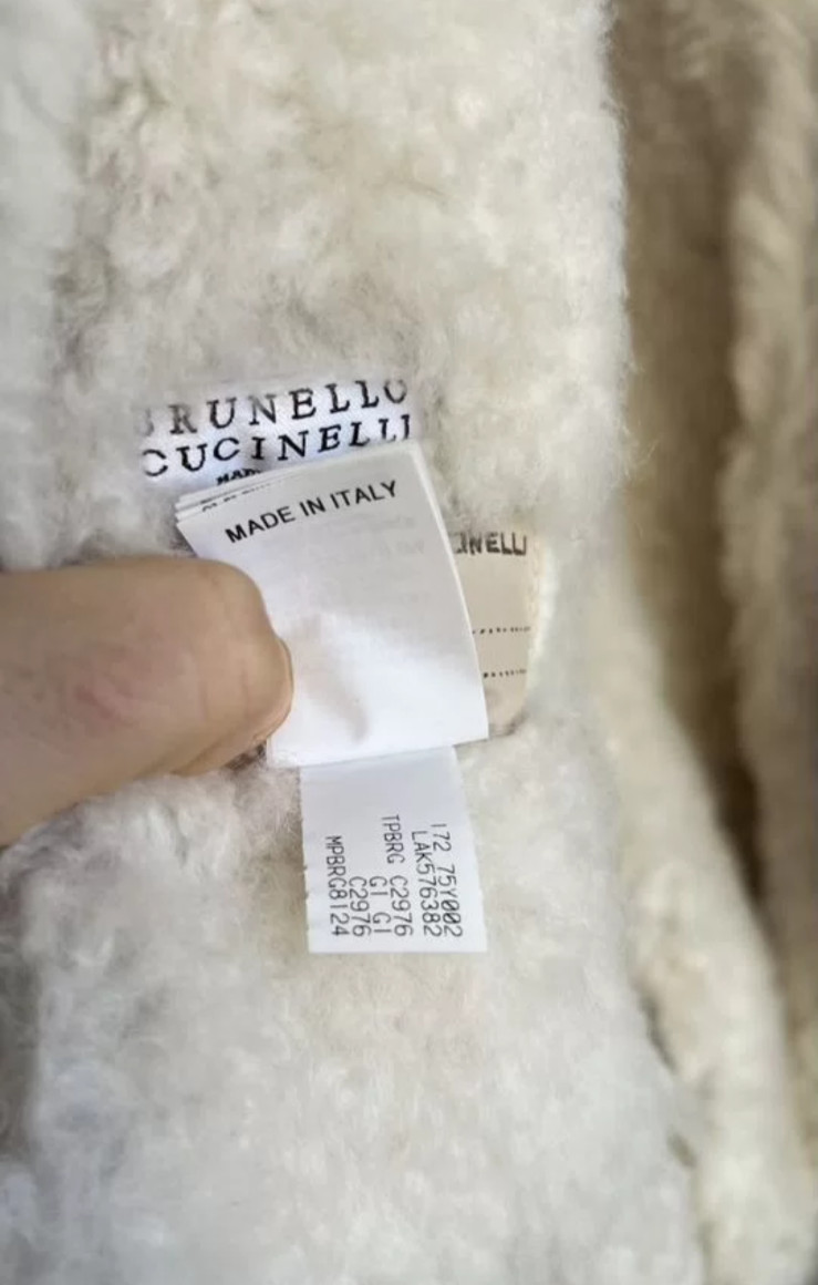 Brunello Cucinelli Women Vest Fur Jacket Size 40 S