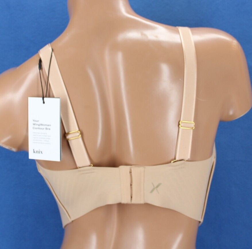 Knix Wing Woman Contour Wireless Lined T-shirt Bra NWT Size 7++ 36 38 G #H161