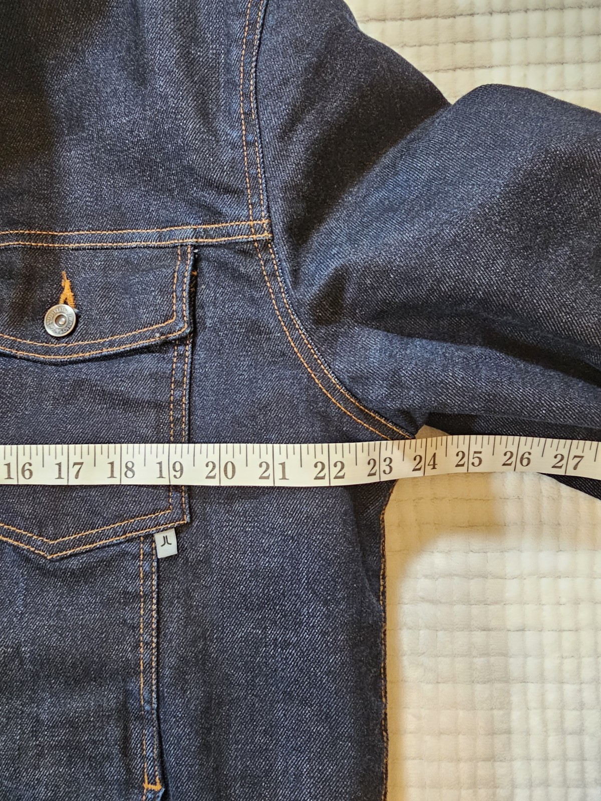 WESC Denim Men’s Jacket With Herpa Lining Size XL