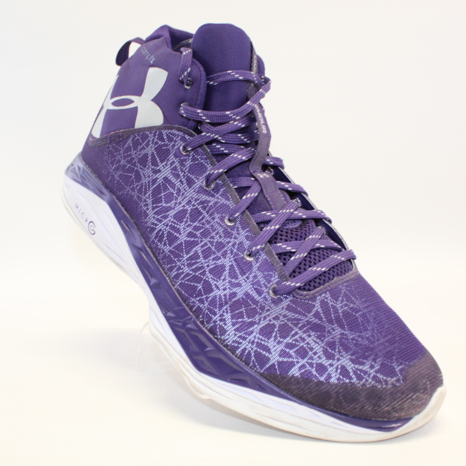Under Armour Curry 1 Dark Matter Purple Mens Size 15 MVP All Stars 1279898-500