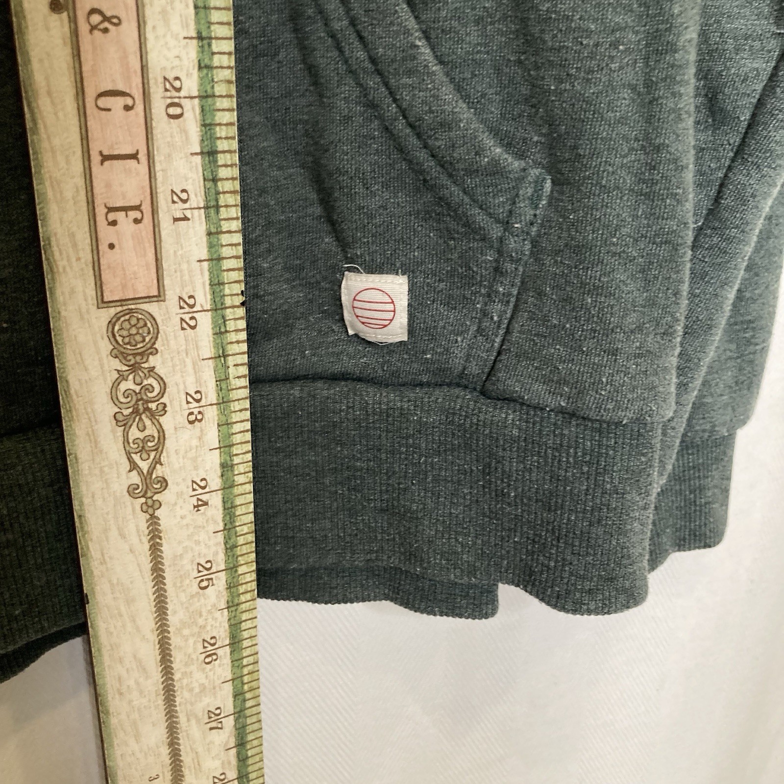 Marine Layer Pullover Hoodie Textured Men’s Medium M Green Beachy Soft Hooded
