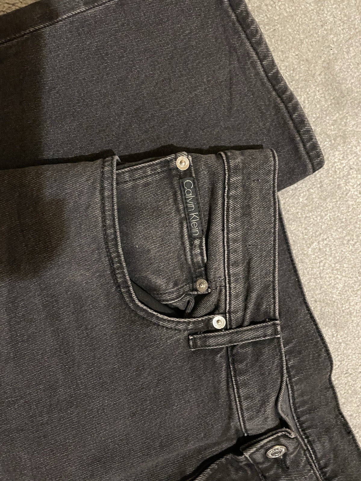 Calvin Klein Men’s Jeans W36 L32 – Grey