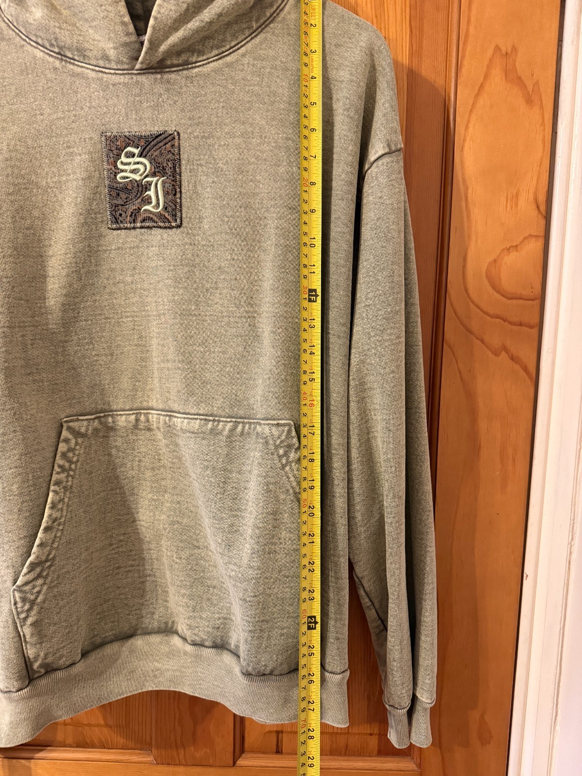 Los Angeles Apparel Custom Hoodie: XL, 14Oz Heavyweight, 100% Cotton, Green